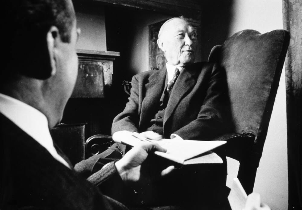 Konrad Adenauer in Italian