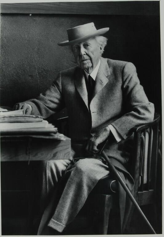 Architect Frank Lloyd Wright