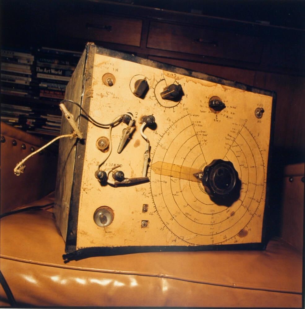 Radio made by my father in the 1940's