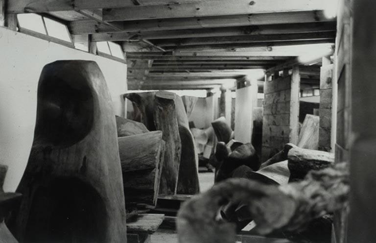 Raoul Hague's Store Room
