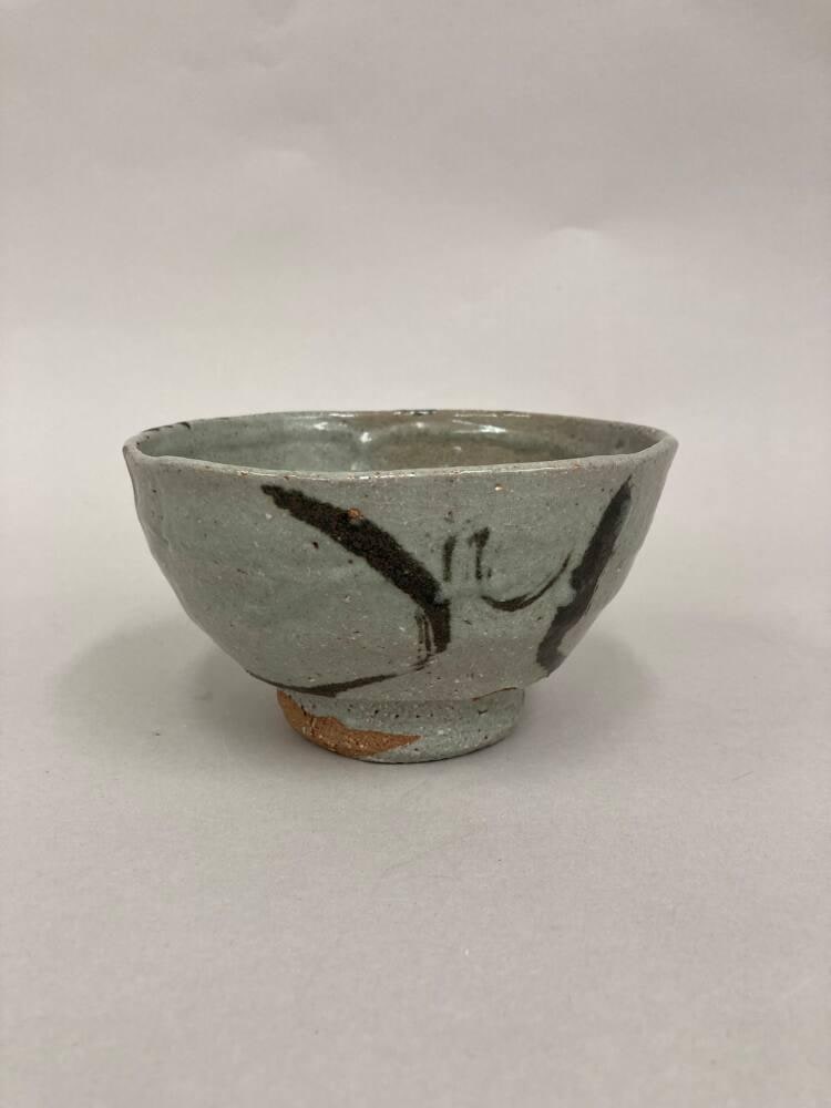 Tetsu-e Chawan (Iron-Painted Tea Bowl)