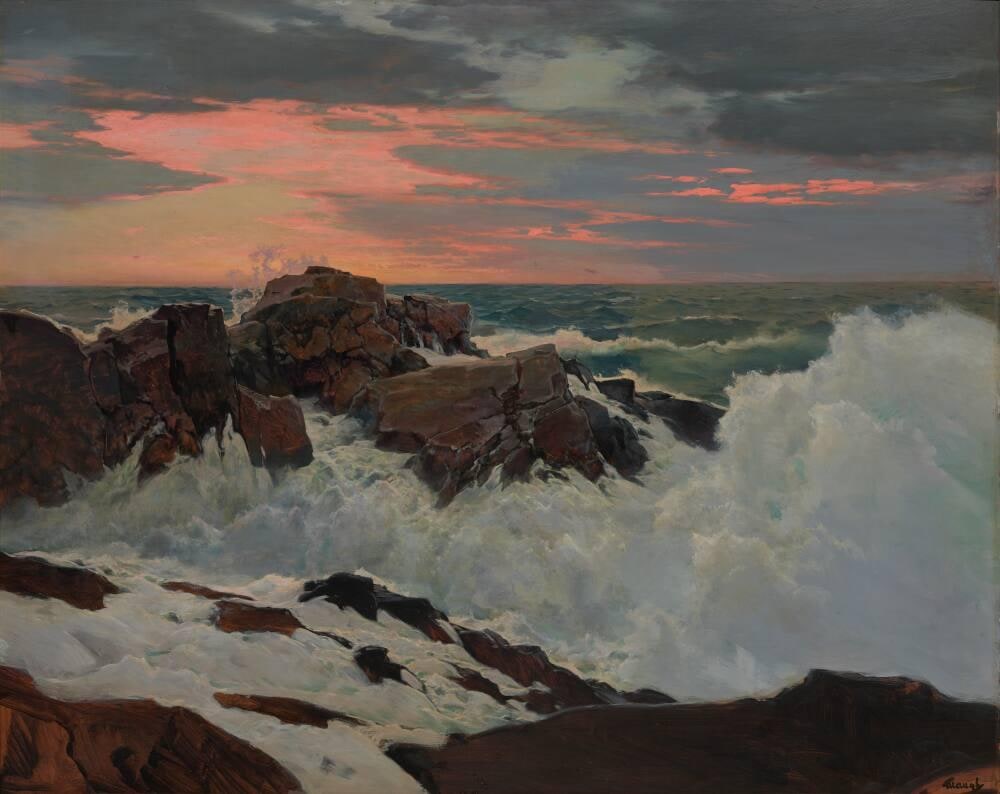 Sunset at Sea
