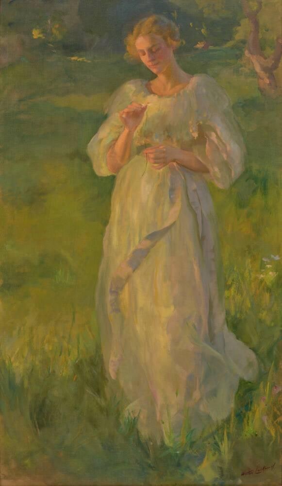 Lady in White