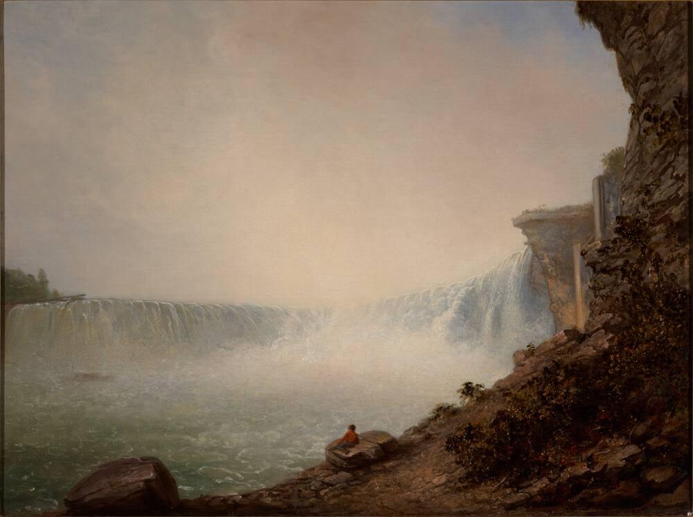 Niagara Falls from the Canadian Side, Table Rock