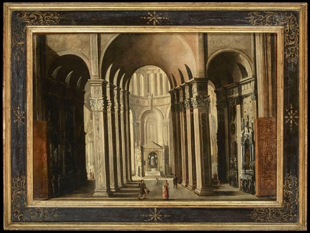 A Fantasy Classical Church Interior