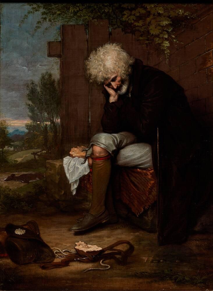 The Pilgrim Mourning His Dead Ass