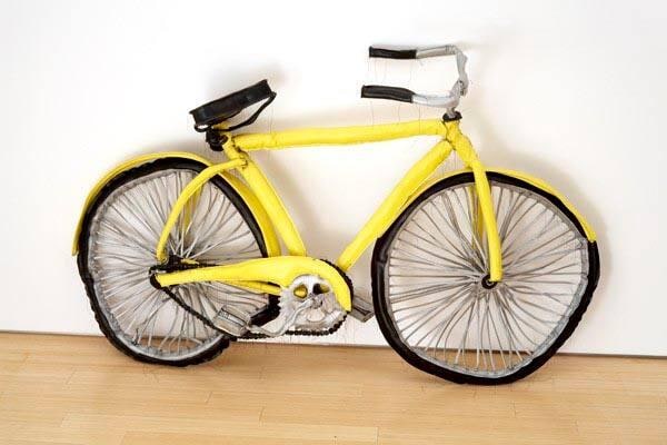 Bicicleta: Amarilla