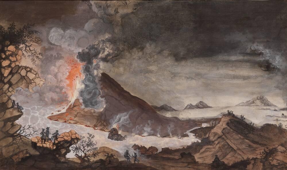 The Eruption of the Vesuvius in 1767