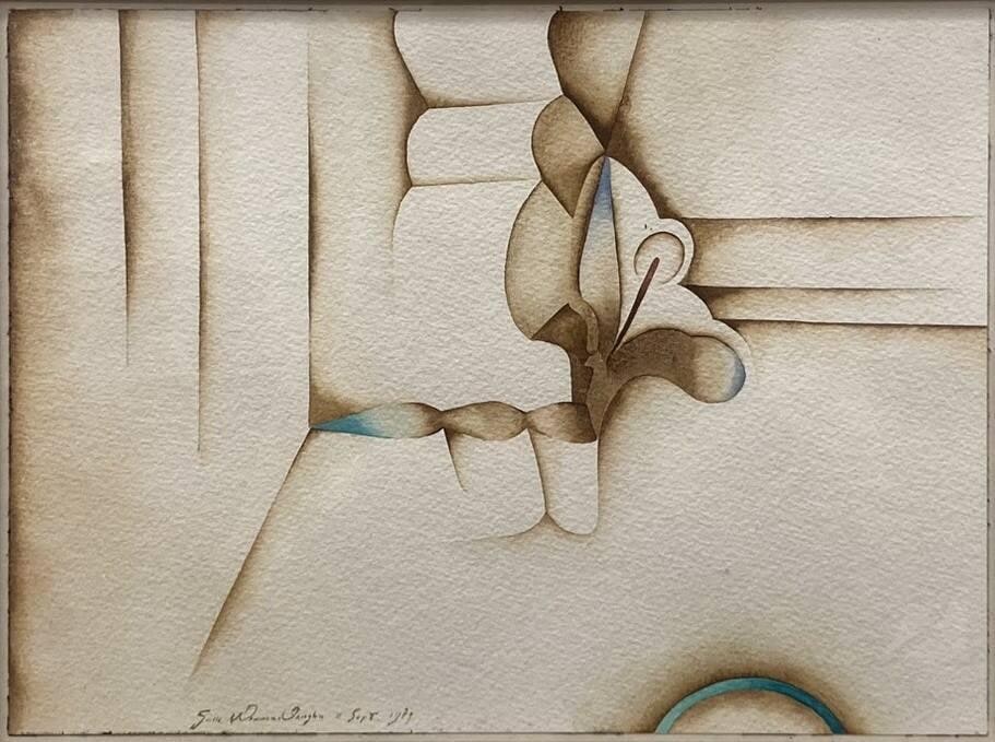 Sepia Abstraction