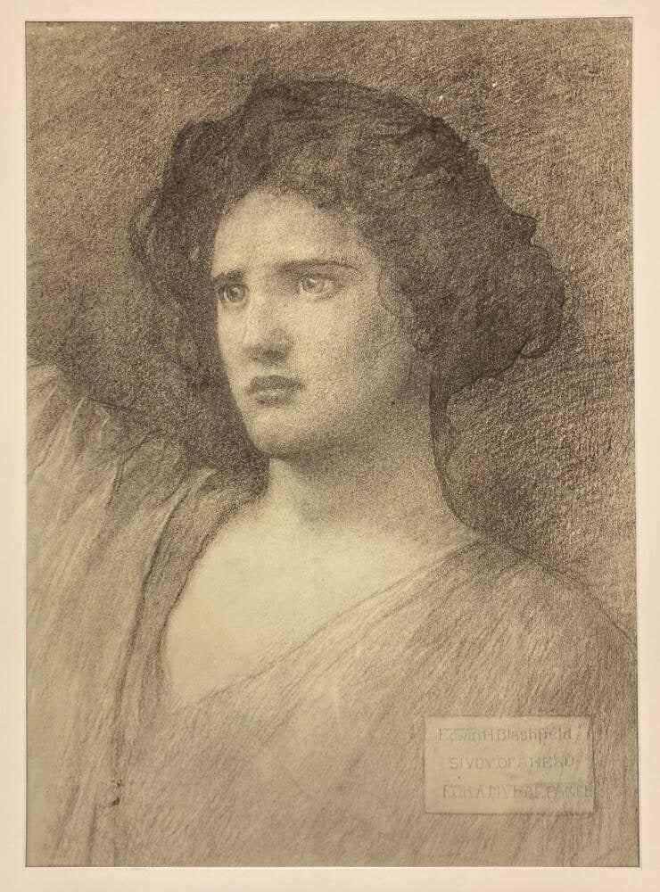 Study of a Head for a Mural Panel