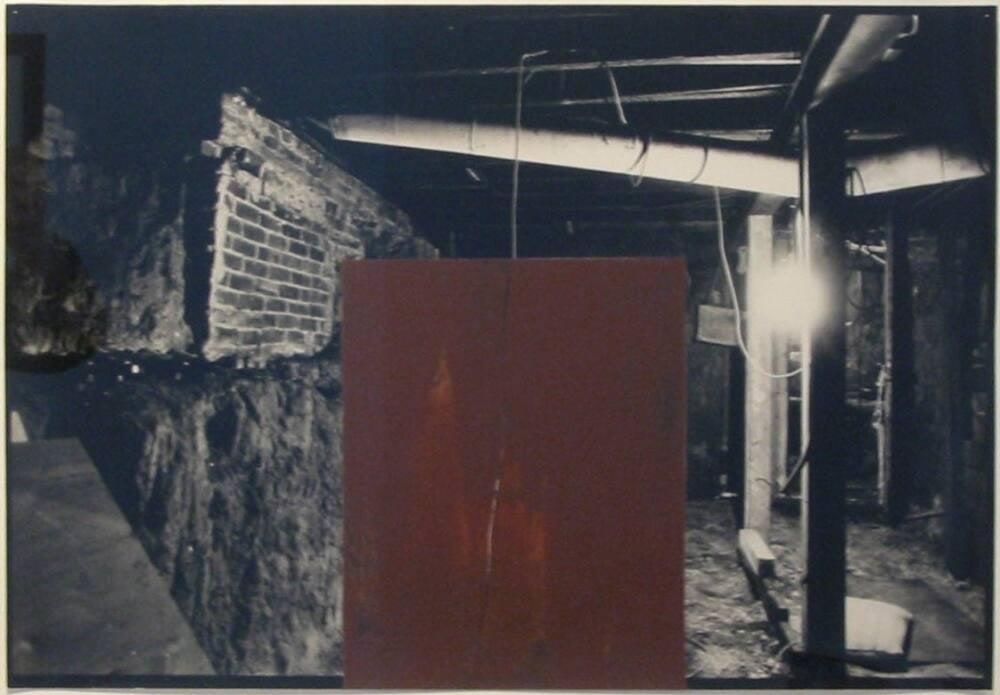 Basement Studio with Brown Panel
