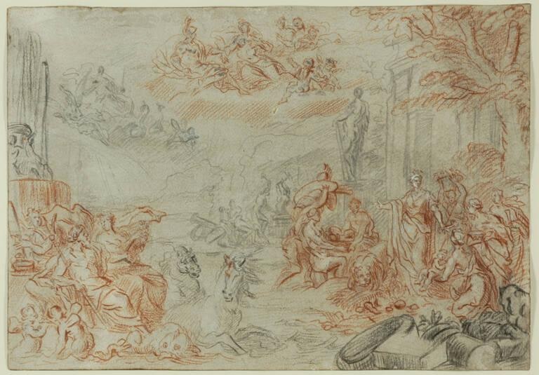 Study for a Decoration: Scenes from the Life of Aeneas