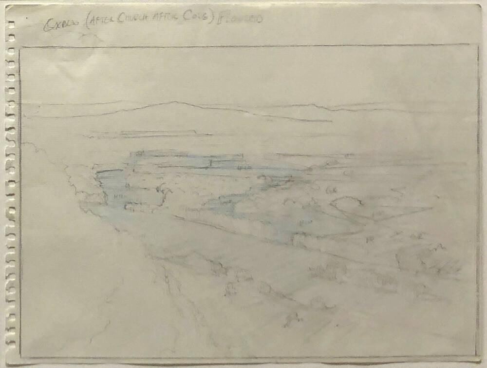 Study for "The Oxbow"