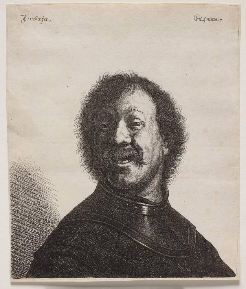 Laughing Man with Gorget