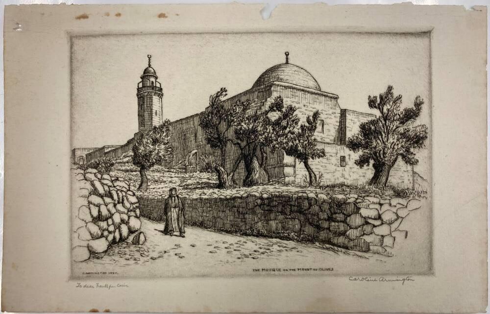 The Mosque on the Mount of Olives