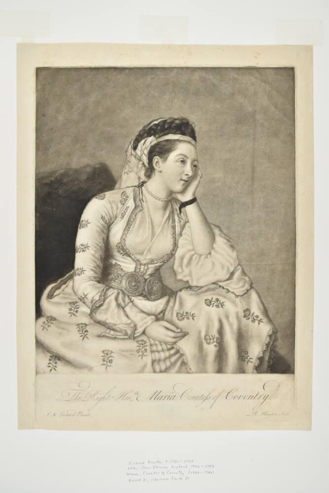 Portrait of the Right Honorable Maria, Countess of Coventry