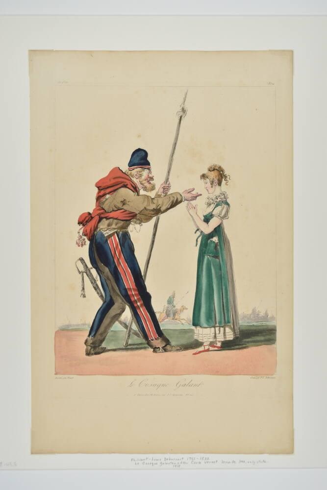 La Cosaque Galant (plate 6)