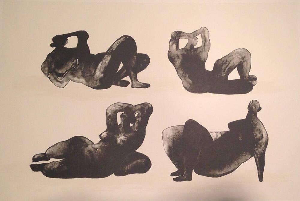 Four Reclining Figures