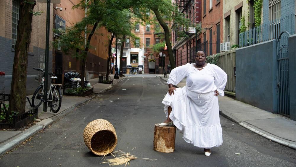 Dorothy Angola, Stay Free, In Land Of The Blacks, Minetta Lane, Village, NYC