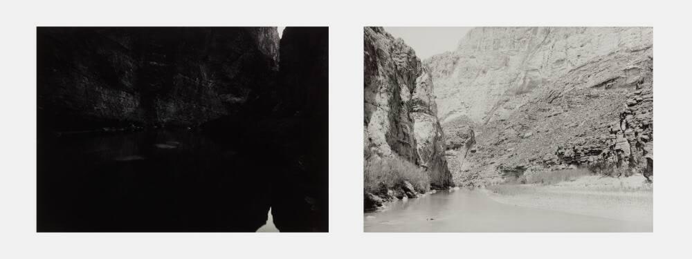 Last Night, Brightest Light (A Message to Robert Adams), The Rio GrandeBeginning Santa Elena Canyon, The Big Bend, Brewster County, Texas USA