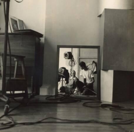 Self-Portrait with Studio Assistant