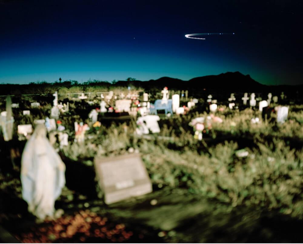 Luis Lopez Cemetery, New Mexico, USA, April 2, 2016
