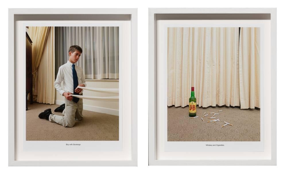 Boy with Stockings / Whiskey and Cigarettes