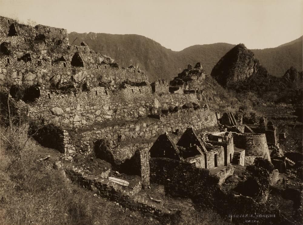 Terraced Ruins on Hillside