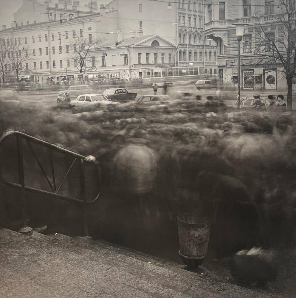 Vasileostrovskaya Metro Station (Crowd 4), St.Petersburg