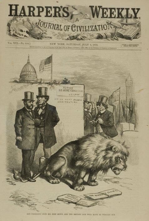 Our President Put His Foot Down, And The British Lion Will Have To Wriggle Out