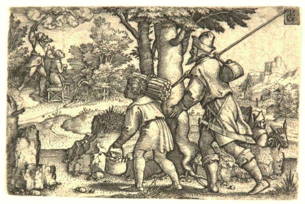 Abraham and Isaac on the Way to the Sacrifice