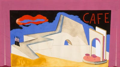 Scene design for Carmen