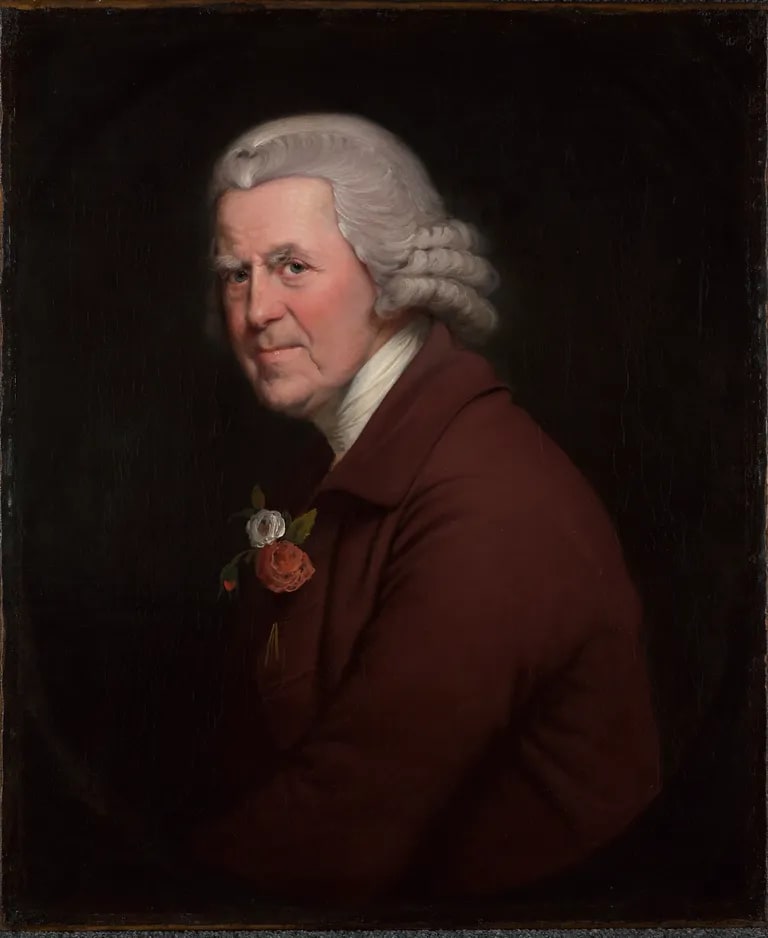 Portrait of Old John, Head Waiter at the King's Head Inn in Derby