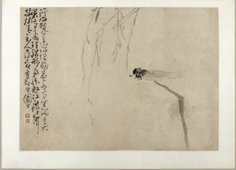 Figures, Flowers, and Insects (Renwu huahui caochong ce 人物花卉草虫冊)