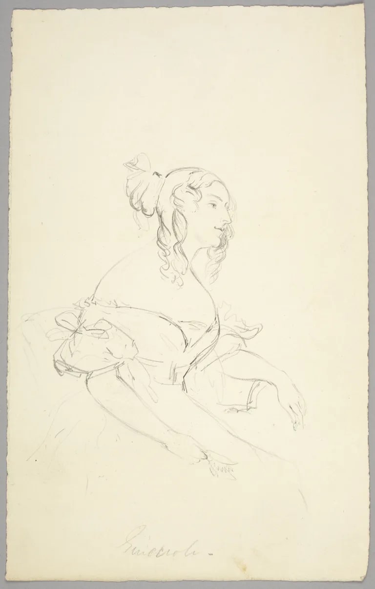 Portrait of a Seated Lady (Countess Teresa Guiccioli)