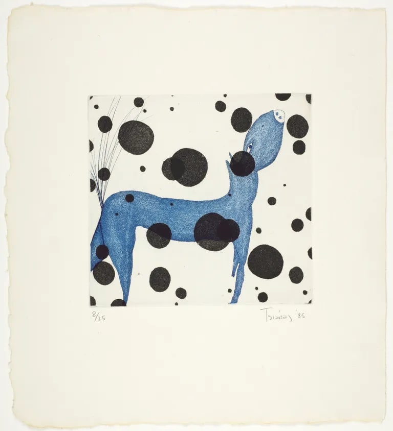 Horse with Dots