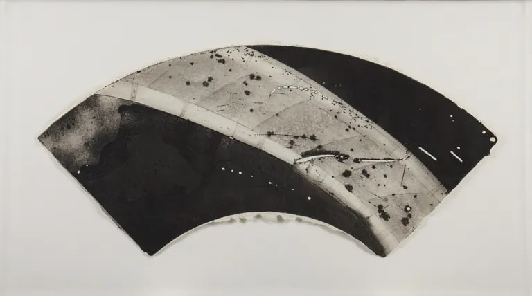 Bridge Fan, from a Screen