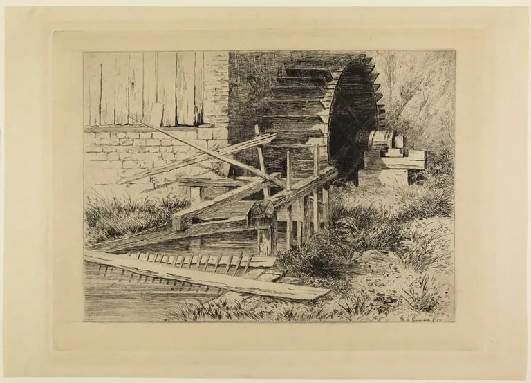 Water Mill Wheel
