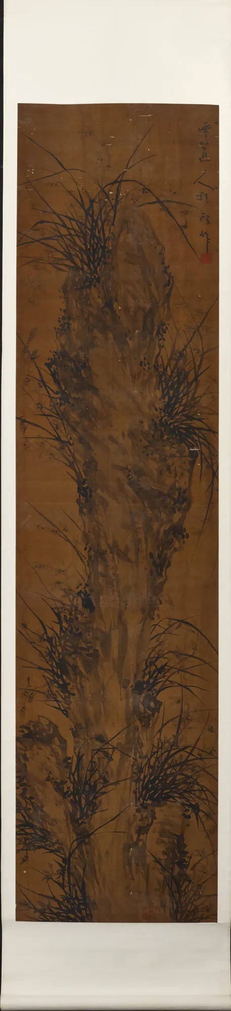 Orchids and Rocks (Lan shi tu 蘭石圖)