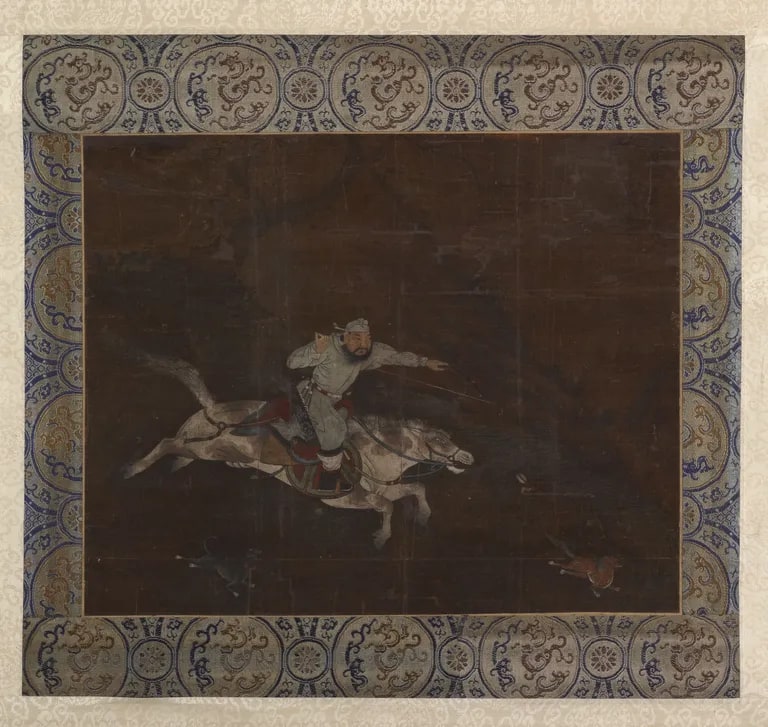Mongol Horseman, Yuan tradition