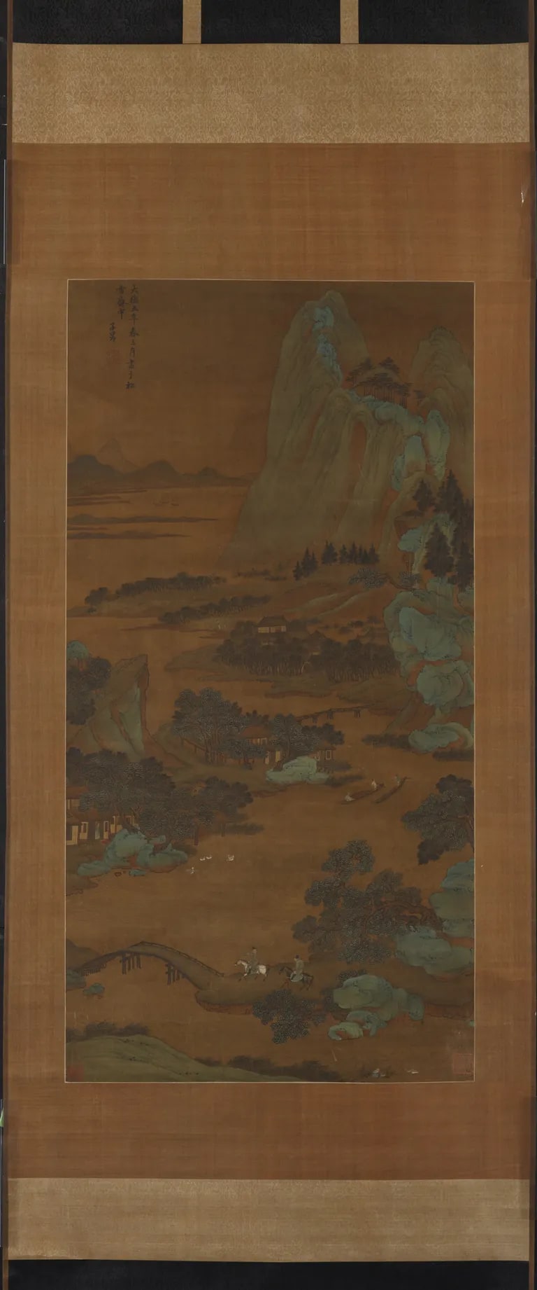 River in Mountains, Yuan tradition