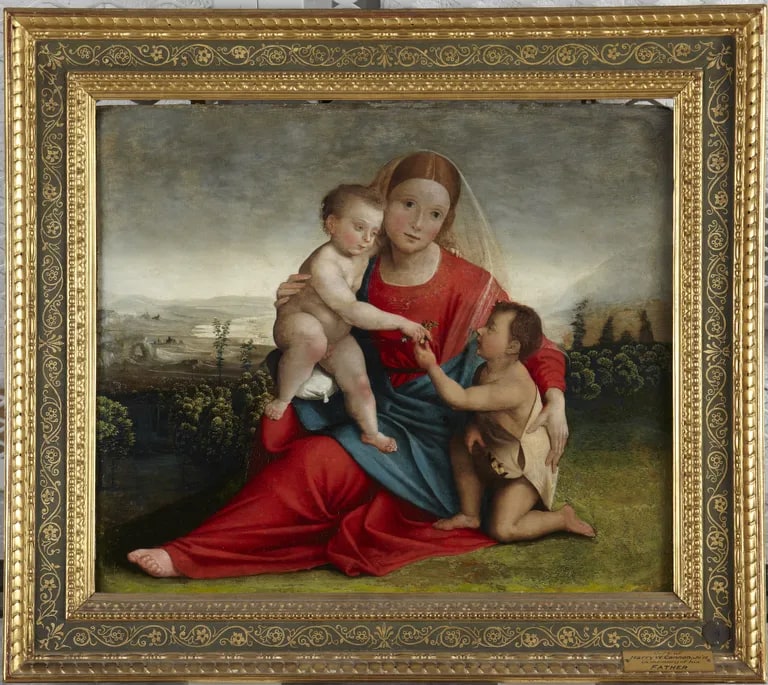 Virgin and Child with the Infant John