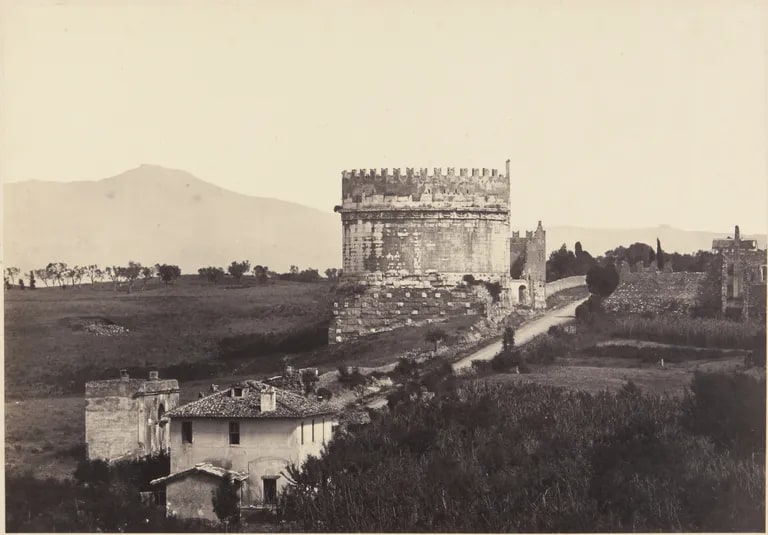 Tomb of Cecilia Matella and Appian Way