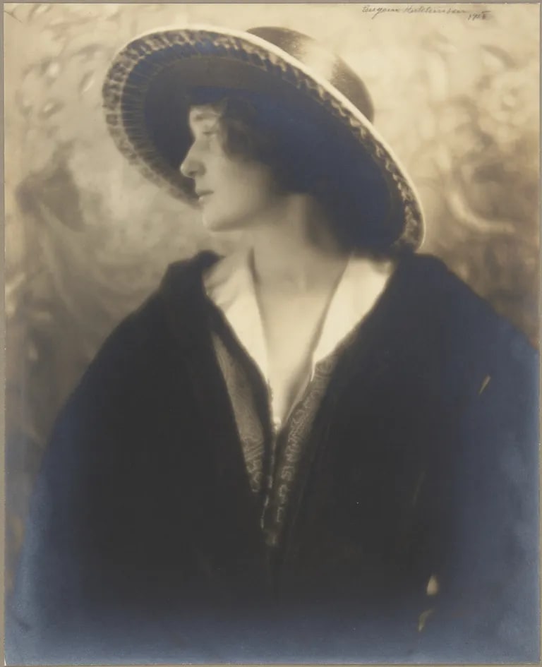 Margaret Mower in a Hat, 1918