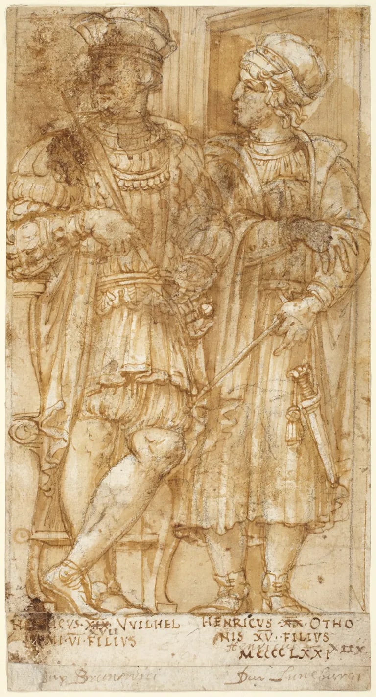 Henry XVII, Duke of Brunswick, and Henry XVIII, Duke of Luneburg