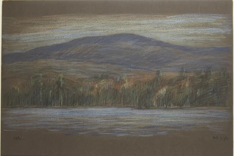 Two Drawings of Eagle Nest