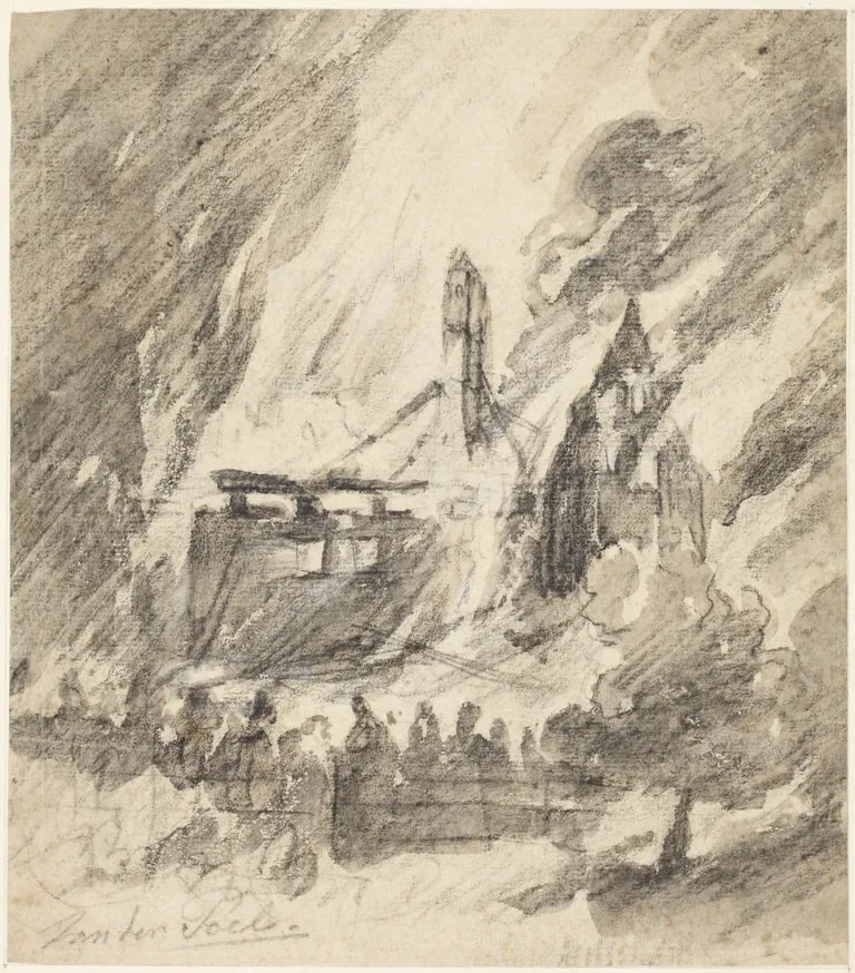 Burning Building