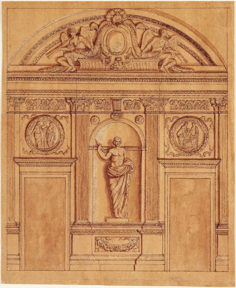 Project for the decoration of the Galerie of the Chateau de Tanlay