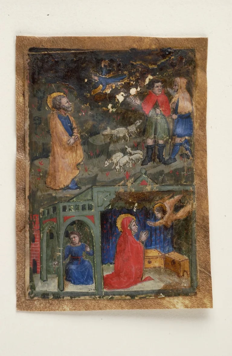 Annunciation to Joachim and to Saint Ann