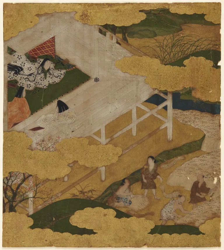 Chapter Eight “Festival of the Cherry Blossoms” from The Tale of Genji